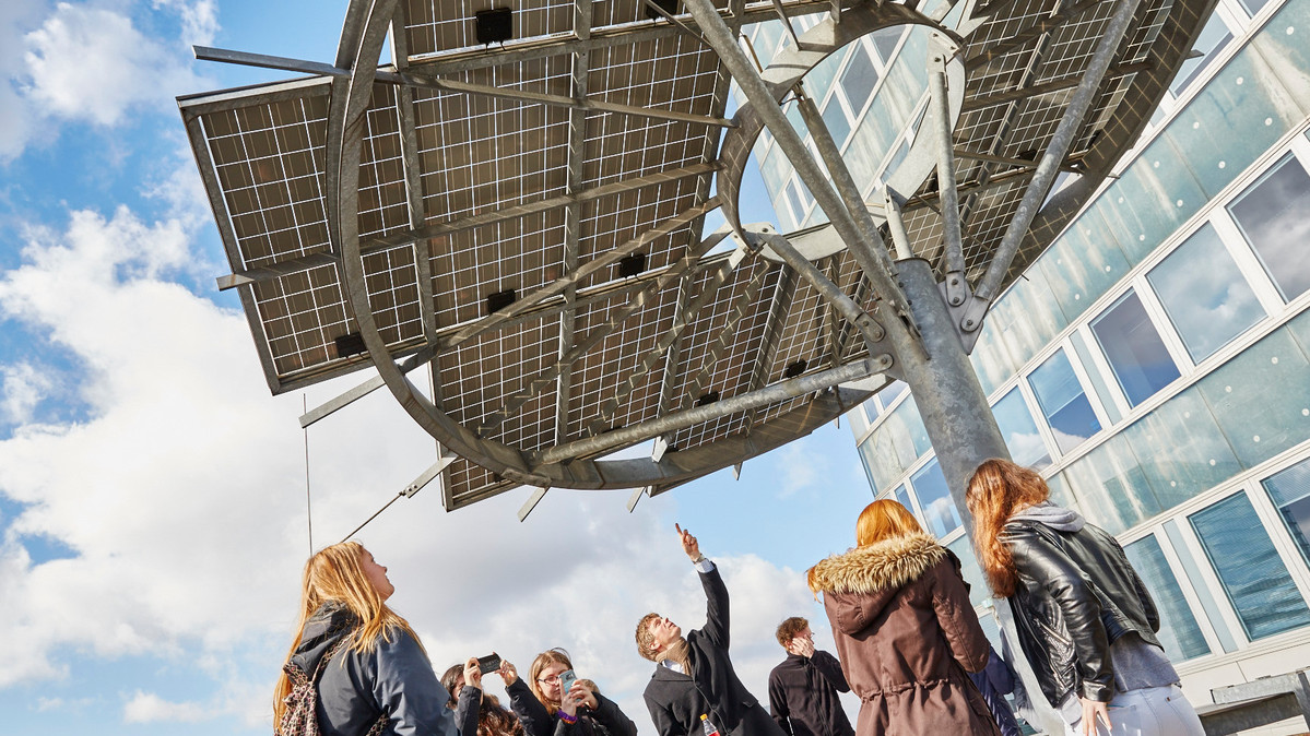 Hamburgs Jugendliche bauen CO2-Monitor